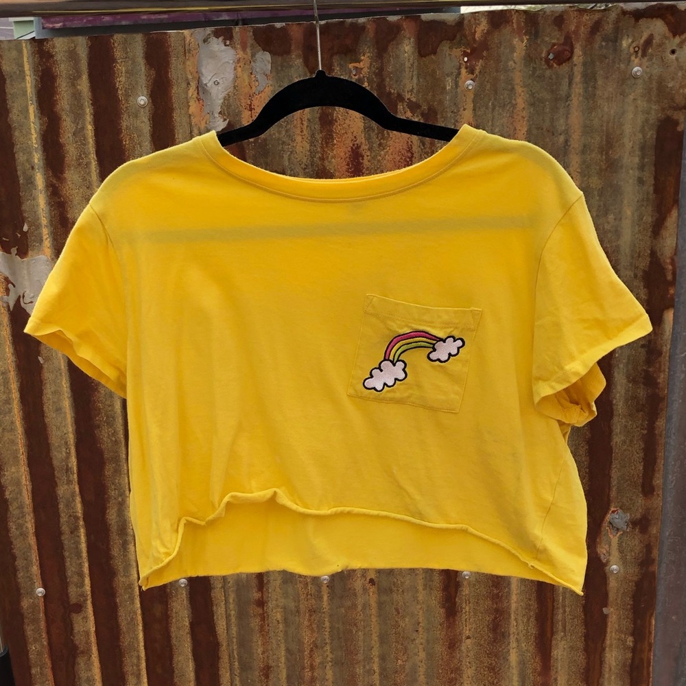 Rainbow Brite Crop Top 🌈